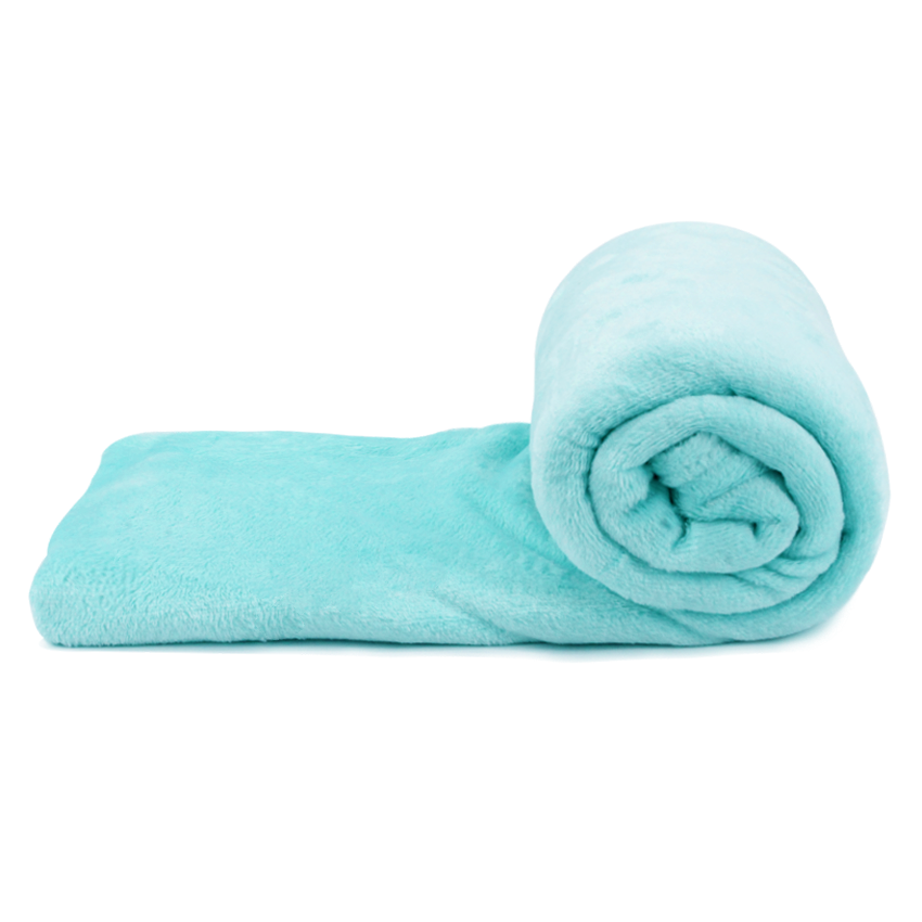 Plain Coral Fleece Blanket B2021