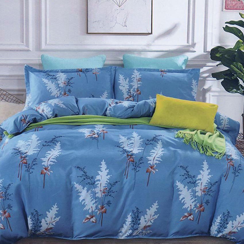 Printed Bed sheet DF Series 3in1 Bedding Set ( 2 pillowcases and 1 fitted Sheet ) DF166