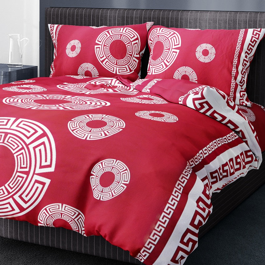 3in1 Bedding Set ( 2 pillowcases and 1 fitted Sheet ) NQ4262M