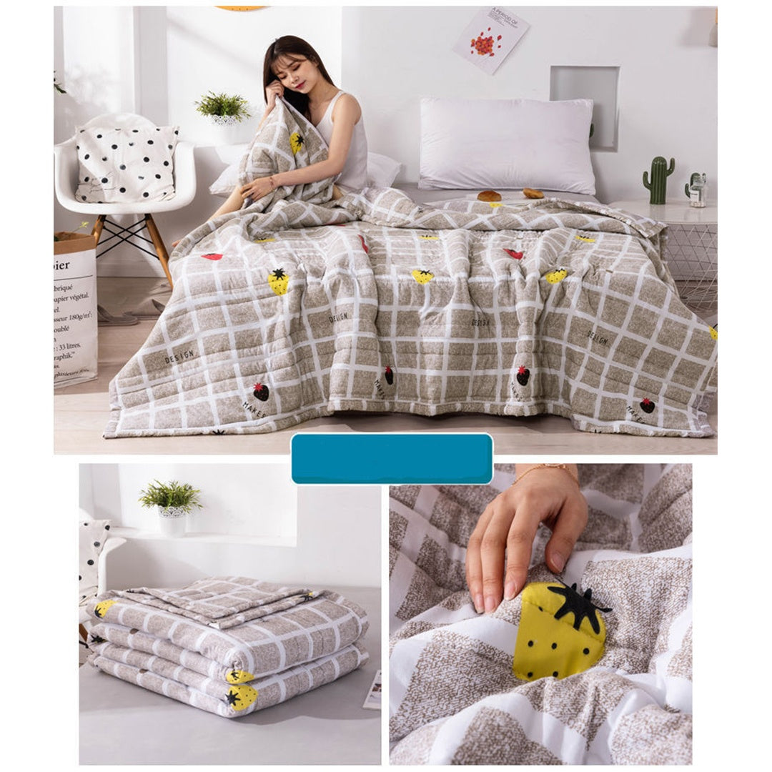 Premium Printed Quilt Duvet 140x200cm