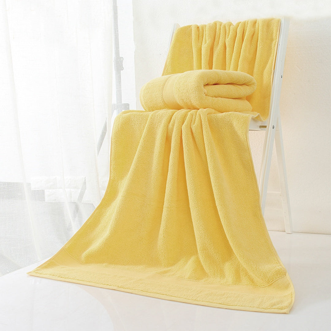 Premium Cotton Bath Towel BIG SIZE Water Absorbent and Quick Drying for Adults Unisex 140x70cm TW3