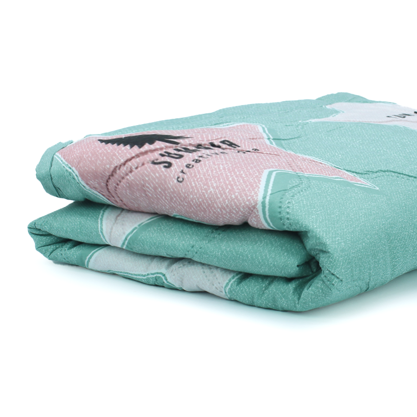 Printed Comforter Blanket - C