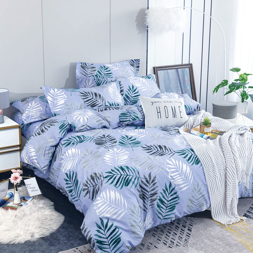 Printed Bed sheet DF Series 3in1 Bedding Set ( 2 pillowcases and 1 fitted Sheet ) DF281