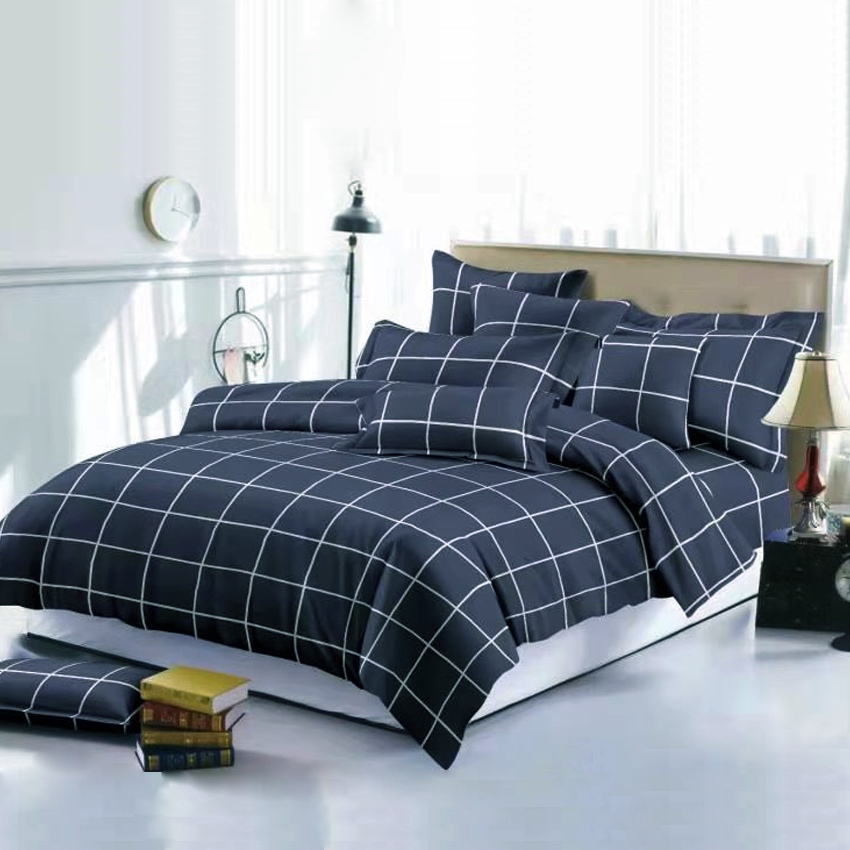 Printed Bed sheet NQ Series 3in1 Bedding Set ( 2 pillowcases and 1 fitted Sheet ) NQ12