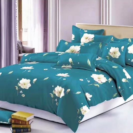 Printed Bed sheet NQ Series 3in1 Bedding Set ( 2 pillowcases and 1 fitted Sheet ) NQ117