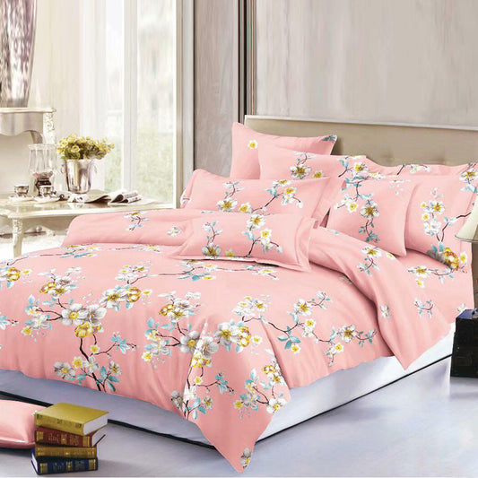 Printed Bed sheet NQ Series 3in1 Bedding Set ( 2 pillowcases and 1 fitted Sheet ) NQ120