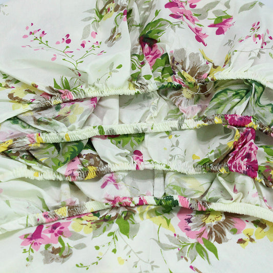 Printed Bed sheet DF Series 3in1 Bedding Set ( 2 pillowcases and 1 fitted Sheet ) DF610