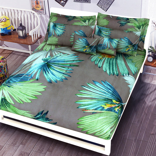 Printed Bed sheet NQ Series 3in1 Bedding Set ( 2 pillowcases and 1 fitted Sheet ) NQ328