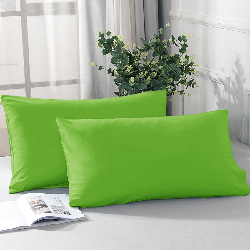 2 pcs Pillowcase 18x28 inches 2017AGreen-PC