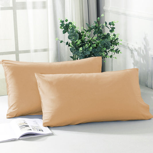2 pcs Pillowcase 18x28 inches 2017LightBrown-PC