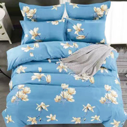 Printed Bed sheet NQ Series 3in1 Bedding Set ( 2 pillowcases and 1 fitted Sheet ) NQ138