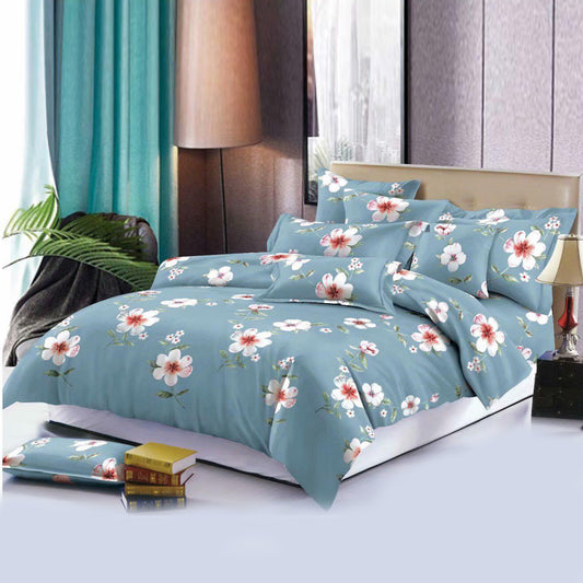 Printed Bed sheet NQ Series 3in1 Bedding Set ( 2 pillowcases and 1 fitted Sheet ) NQ109