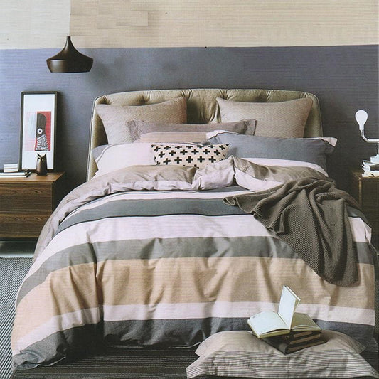 Printed Bed sheet DF Series 3in1 Bedding Set ( 2 pillowcases and 1 fitted Sheet ) DF42