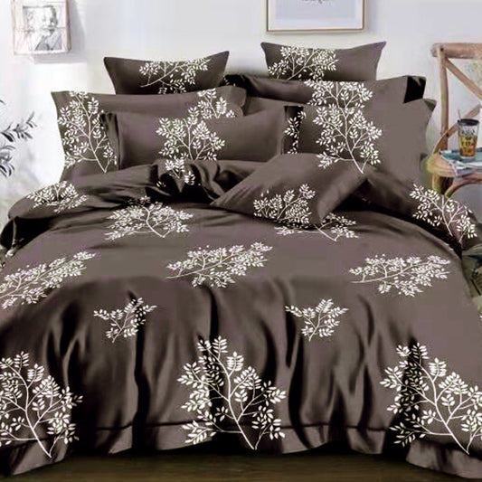 Printed Bed sheet NQ Series 3in1 Bedding Set ( 2 pillowcases and 1 fitted Sheet ) NQ521