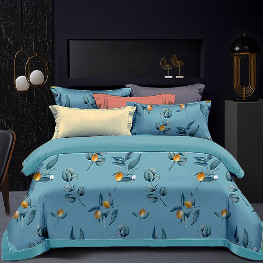 Printed Bed sheet NQ Series 3in1 Bedding Set ( 2 pillowcases and 1 fitted Sheet ) NQ380