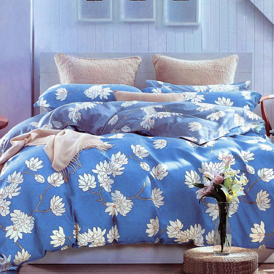 Printed Bed sheet DF Series 3in1 Bedding Set ( 2 pillowcases and 1 fitted Sheet ) DF110