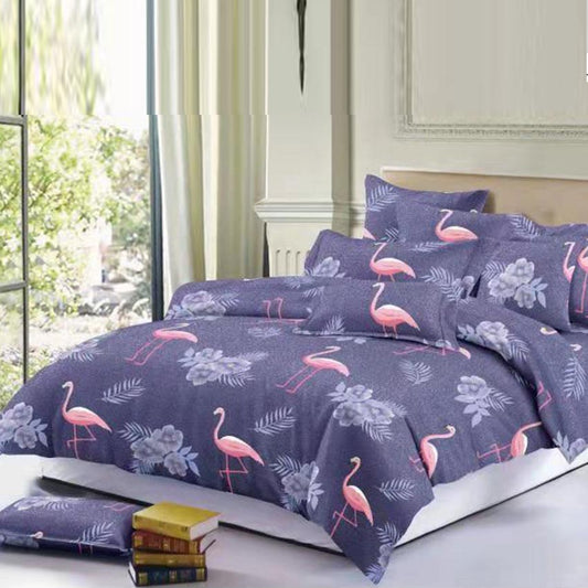 Printed Bed sheet NQ Series 3in1 Bedding Set ( 2 pillowcases and 1 fitted Sheet ) NQ3