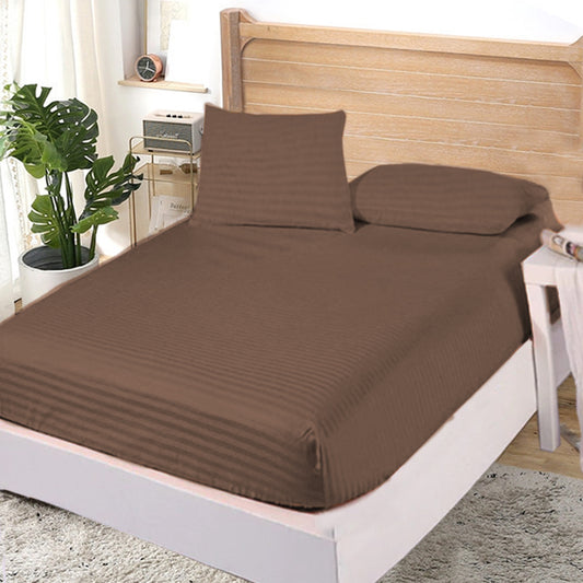 3 in1 Bed sheet SEStripes Series (2 Pillowcases 1 Fitted Sheet) SEStripes-33E