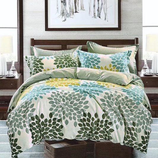Printed Bed sheet DF Series 3in1 Bedding Set ( 2 pillowcases and 1 fitted Sheet ) DF150