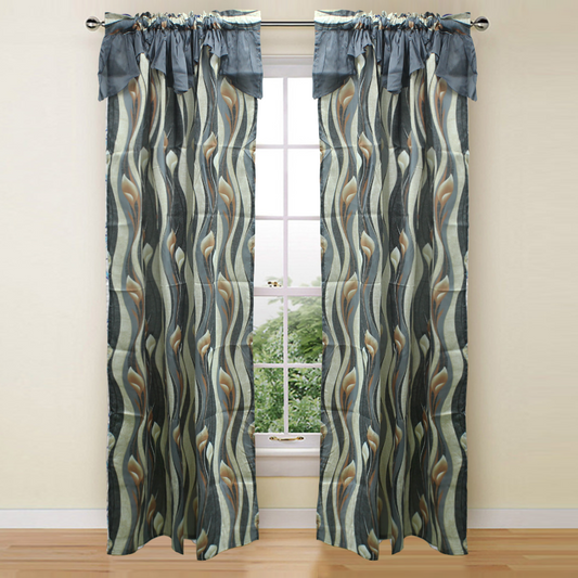 55x70 inches Curtain CarnsSienna Series Single Panel 1pc SIA-Carns