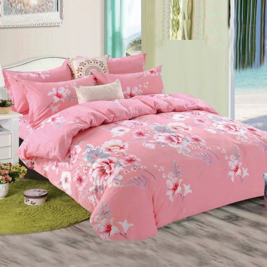 Printed Bed sheet NQ Series 3in1 Bedding Set ( 2 pillowcases and 1 fitted Sheet ) NQ126