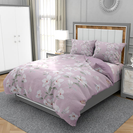Printed Bed sheet DF Series 3in1 Bedding Set ( 2 pillowcases and 1 fitted Sheet ) DF271