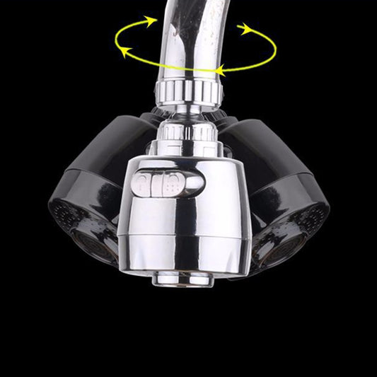 Anti-Splash Kitchen Sink Faucet Head Water-Saving Extender with 2 Gears Switch