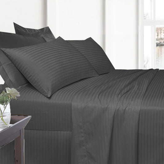 Premium Plain Stripes Quilt Cover