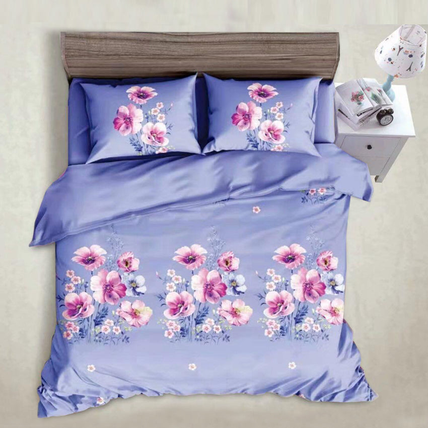 Printed Bed sheet NQ Series 3in1 Bedding Set ( 2 pillowcases and 1 fitted Sheet ) NQ272