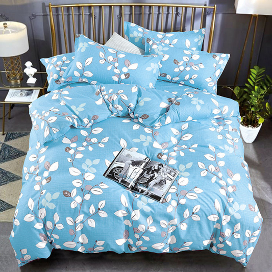 Printed Bed sheet DF Series 3in1 Bedding Set ( 2 pillowcases and 1 fitted Sheet ) DF231