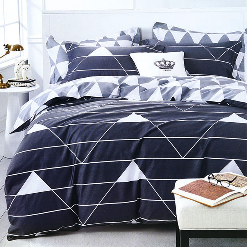 Printed Bed sheet DF Series 3in1 Bedding Set ( 2 pillowcases and 1 fitted Sheet ) DF153