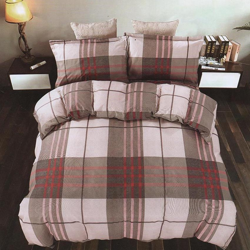 Printed Bed sheet DF Series 3in1 Bedding Set ( 2 pillowcases and 1 fitted Sheet ) DF35