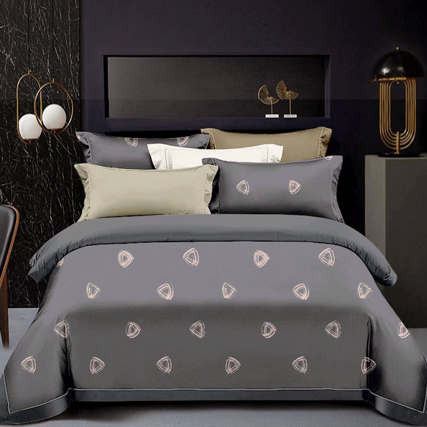 Printed Bed sheet NQ Series 3in1 Bedding Set ( 2 pillowcases and 1 fitted Sheet ) NQ412