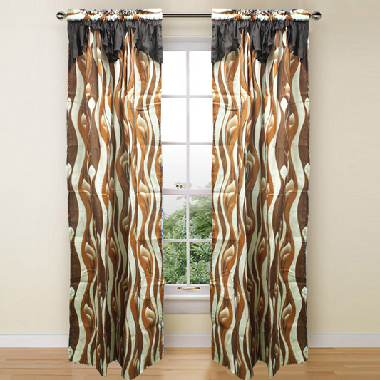55x70 inches Curtain CarnsSienna Series Single Panel 1pc SIA-Carns
